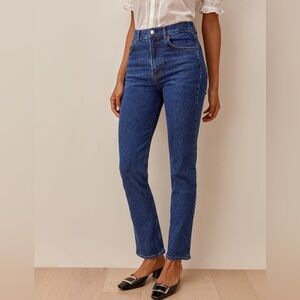 Reformation Liza High Rise Straight Jeans Sz. 26